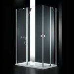 Aquatek GLASS R24 OBDĹŽNIKOVÝ SPRCHOVÝ KÚT 120x80, sklo frost