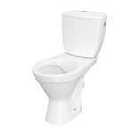 Cersanit CERSANIA WC MISA STOJACA, Simple On + sedátko SLIM duroplast, zadný odpad 3/6 l, biele keramické K11-2338