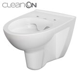 Cersanit PARVA WC MISA ZÁVESNÁ BEZ SEDÁTKA, Clean On, 51x36,5x34,5 cm biela K27-061