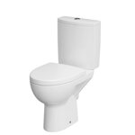 Cersanit PARVA WC MISA STOJACA SO SEDÁTKOM DUROPLAST, Clean On, biele keramické K27-063