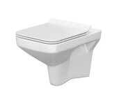 Cersanit COMO WC MISA ZÁVESNÁ Clean On + SEDÁTKO SLIM odnímateľné, biele K701-102