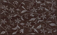 Cersanit TANAKA BROWN FLOWER 25X40 dekor WD798-016