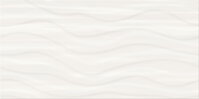 Cersanit TOUCH ME WHITE SATIN WAVE 29,8X59,8 štruktúra obklad W562-002-1