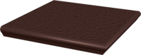 Paradyz NATURAL BROWN ROHOVÁ S NOSOM STRUKT 33X33 schodovka