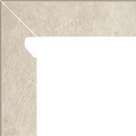 Paradyz SCANDIANO BEIGE 2 EL.-ĽAVÝ 8,1X30 sokel