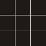 Rako Object COLOR TWO RAL 0001500 ČIERNA MAT 10x10 dlažba GAA0K048