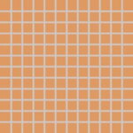 Rako Object COLOR TWO RAL 0607050 TMAVO-ORANŽOVÁ 30x30 mozaika (2,5x2,5) GDM02150