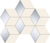 Arte SENZA WHITE HEX 22,1x28,9 mozaika