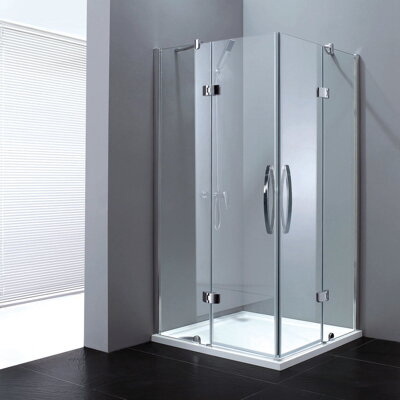 Aquatek EXTRA A4 ŠTVORCOVÝ SPRCHOVÝ KÚT 90x90, sklo číre