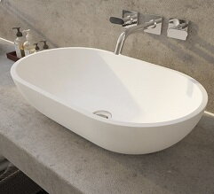 Aquatek RAP UMÝVADLO NA DOSKU 56cm, tvrdený liaty kameň