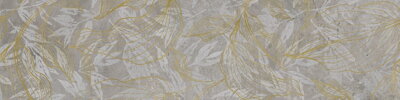 Cerrad SOFTCEMENT SILVER DECOR FLOWER MAT REKT. 29,7x119,7 dlažba