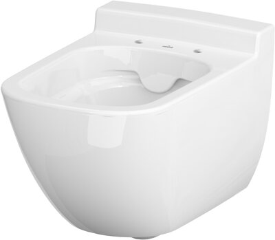 Cersanit CASPIA WC MISA ZÁVESNÁ BEZ SEDÁTKA, Clean On 36,5x54 cm biela K11-0233