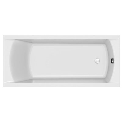 Cersanit KORAT 180x80 VAŇA OBDĹŽNIKOVÁ ASYMETRICKÁ + nožičky, biela S301-295