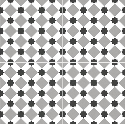New Way DURHAM GREY PRE CUT 45x45 patchwork dlažba
