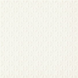 Paradyz GAMMO BIALY GRES SZKL. STRUKTURA 19,8X19,8 dlažba