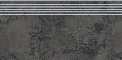 Opoczno QUENOS GRAPHITE ROVNÁ GRES 29,8X59,8 schodovka OD661-081
