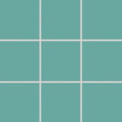 Rako Object COLOR TWO RAL 1907025 TYRKYSOVÁ MAT 10x10 dlažba GAA0K467