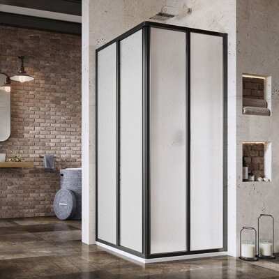 Ravak SPRCHOVÝ KÚT SRV2-80 195 S black + pearl 14V403O211