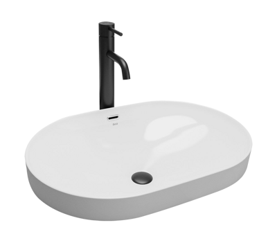 Rea ARLETA UMÝVADLO ZÁPUSTNÉ 61,5 cm, biele keramické REA-U8700