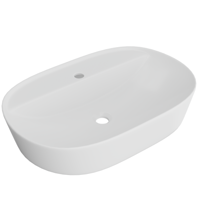 LaVita TRESANA GRANDE/PEREYA GRANDE UMÝVADLO NA DOSKU 60 cm, biele keramické