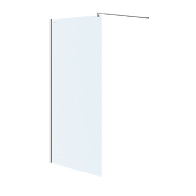 Cersanit MILLE SPRCHOVÁ STENA WALK-IN 120x200 chróm, sklo číre S161-002