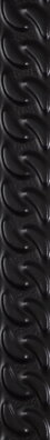 Paradyz FASHION SPIRIT BLACK STR MAT 4,5x39,8 lištela