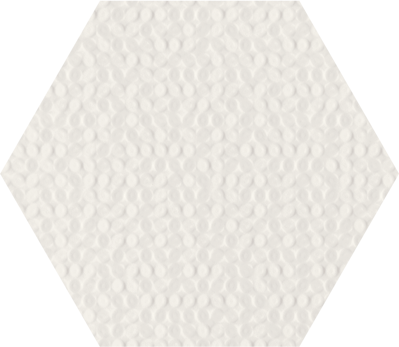 Paradyz NOISY WHISPER WHITE HEKSAGON STR. 17,1x19,8 mozaika
