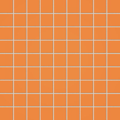 Tubadzin PASTEL POMARANČOVÁ KVADRAT 30,1X30,1 mozaika