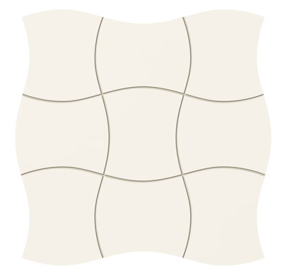 Tubadzin ROYAL PLACE WHITE 29,3X29,3 mozaika