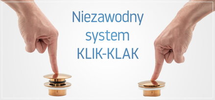 Rea SIFÓN S KLIK-KLAK ZÁTKOU UNIVERZÁLNY UMÝVADLOVÝ, OLD BLACK REA-A8536