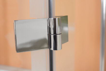 Aquatek BETTER R13 OBDĹŽNIKOVÝ SPRCHOVÝ KÚT 100x80, ľavý, sklo číre
