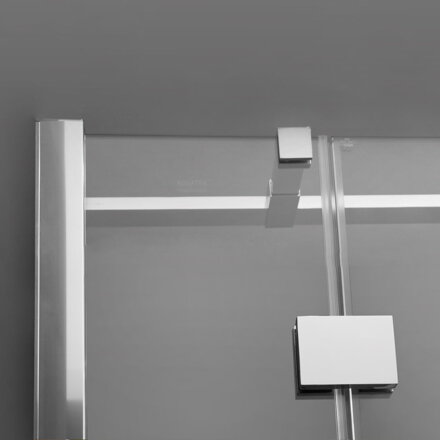 Aquatek CRYSTAL R13 OBDĹŽNIKOVÝ SPRCHOVÝ KÚT 100x80, sklo číre