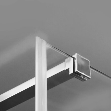 Aquatek CRYSTAL R13 OBDĹŽNIKOVÝ SPRCHOVÝ KÚT 100x80, sklo číre