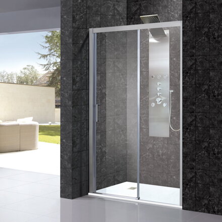 Aquatek DYNAMIC B2 135 SPRCHOVÉ DVERE, pravé, sklo číre
