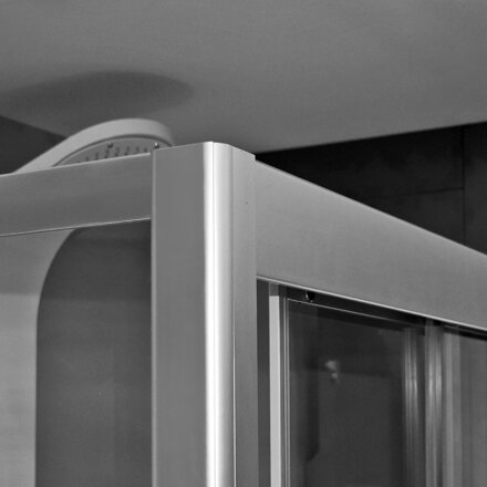 Aquatek DYNAMIC R23 OBDĹŽNIKOVÝ SPRCHOVÝ KÚT 120x80, ľavý, sklo číre
