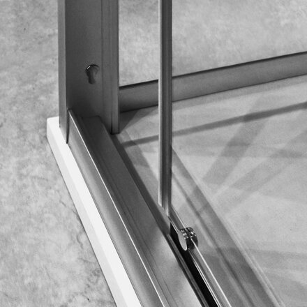 Aquatek DYNAMIC R23 OBDĹŽNIKOVÝ SPRCHOVÝ KÚT 120x80, ľavý, sklo číre