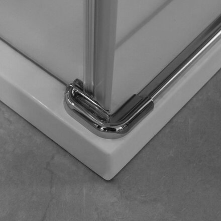 Aquatek GLASS A2 ŠTVORCOVÝ SPRCHOVÝ KÚT 90x90, sklo číre