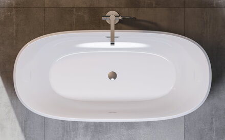 Aquatek NASHVILLE 170 VAŇA VOĽNE STOJACA biela akrylátová