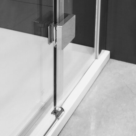 Aquatek SMART R33 OBDĹŽNIKOVÝ SPRCHOVÝ KÚT 120x90, ľavý, sklo číre