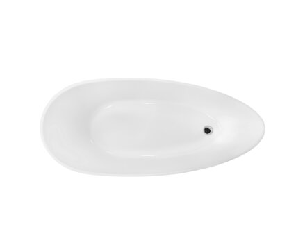 Besco GOYA MATT 170 VAŇA VOĽNE STOJACA 170x72, biela matná z liateho mramoru WMMB-170GKG