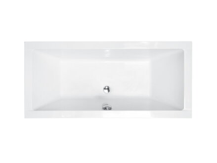 Besco QUADRO 155 VAŇA OBDĹŽNIKOVÁ 155x70, biela sanitárny akrylát WAQ-155-PK