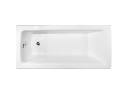 Besco TALIA 100 VAŇA OBDĹŽNIKOVÁ 100x70, biela sanitárny akrylát WAT-100-PK
