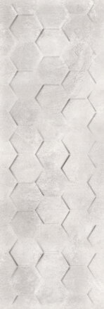 Ceramica Bianca NEXT GREY HEXAGON REKT. 25X75 obklad
