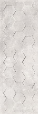 Ceramica Bianca NEXT GREY HEXAGON REKT. 25X75 obklad