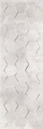 Ceramica Bianca NEXT GREY HEXAGON REKT. 25X75 obklad