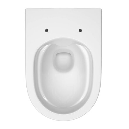 Cersanit LARGA OVAL WC MISA ZÁVESNÁ BEZ SEDÁTKA, biela K120-003