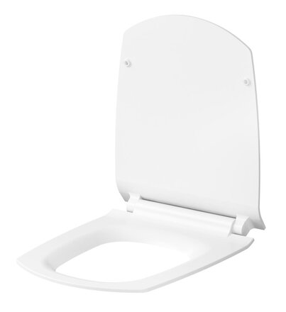 Cersanit CARINA SLIM SEDÁTKO Soft Close, DUROPLAST, ANTIBAKT., ODNÍMATEĽNÉ, biela K98-0135