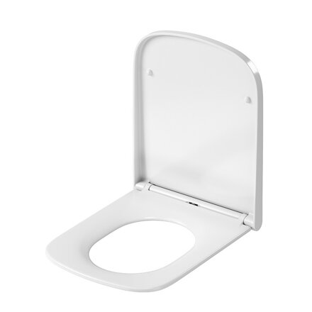 Cersanit LARGA SQUARE SLIM SEDÁTKO DUROPLAST, ANTIBAKTERIÁLNE, Soft Close, Easy Off K98-0231