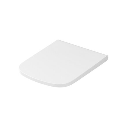 Cersanit LARGA SQUARE SLIM SEDÁTKO DUROPLAST, ANTIBAKTERIÁLNE, Soft Close, Easy Off K98-0231