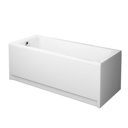 Cersanit KORAT 170x70 VAŇA OBDĹŽNIKOVÁ ASYMETRICKÁ + nožičky, biela S301-122